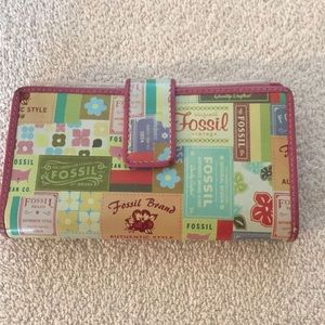 Authentic Fossil Wallet